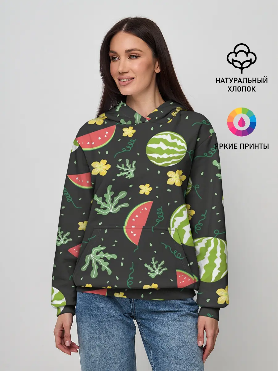 Женское худи / Арбузики