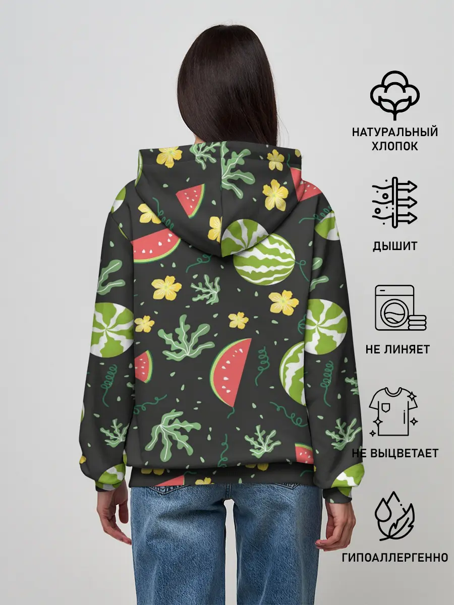 Женское худи / Арбузики