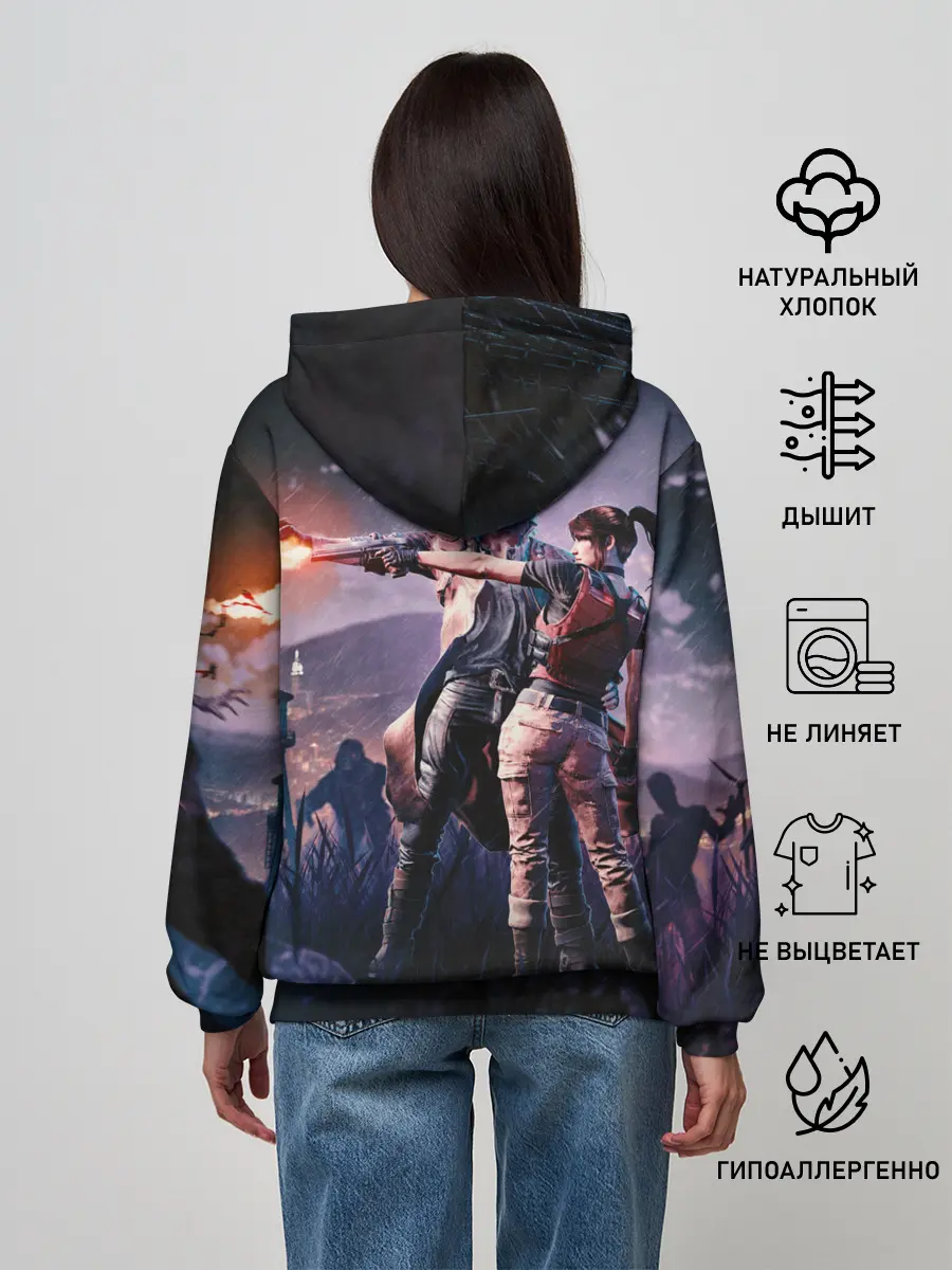 Женское худи / DMC art