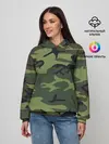 Женское худи / Военный камуфляж
