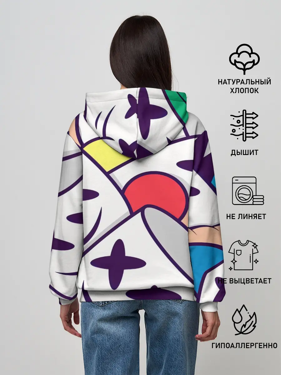 Женское худи / MARSHMELLO