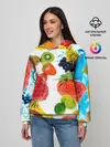 Женское худи / фрукты