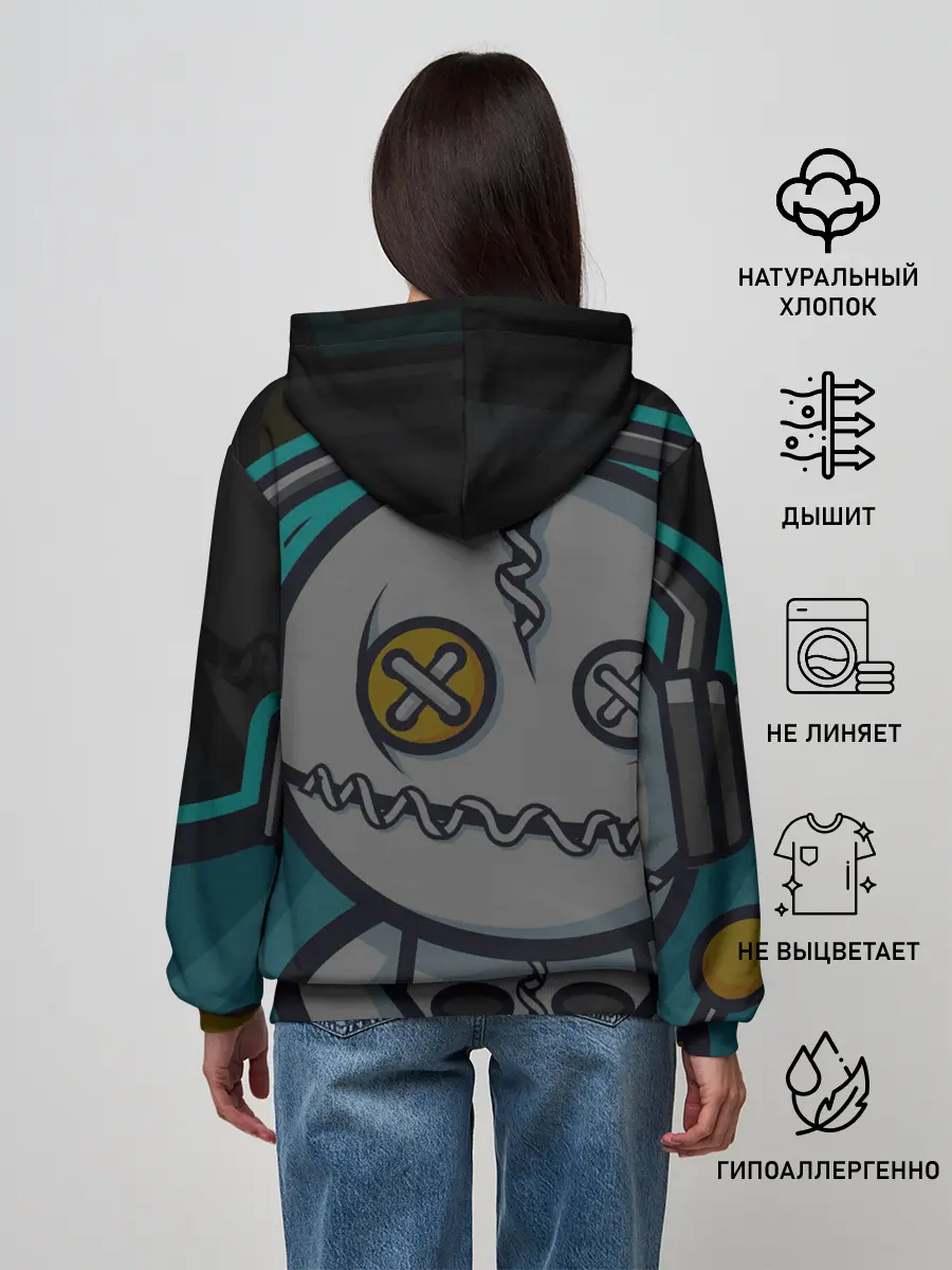 Женское худи / Форма Voodoo Gamer