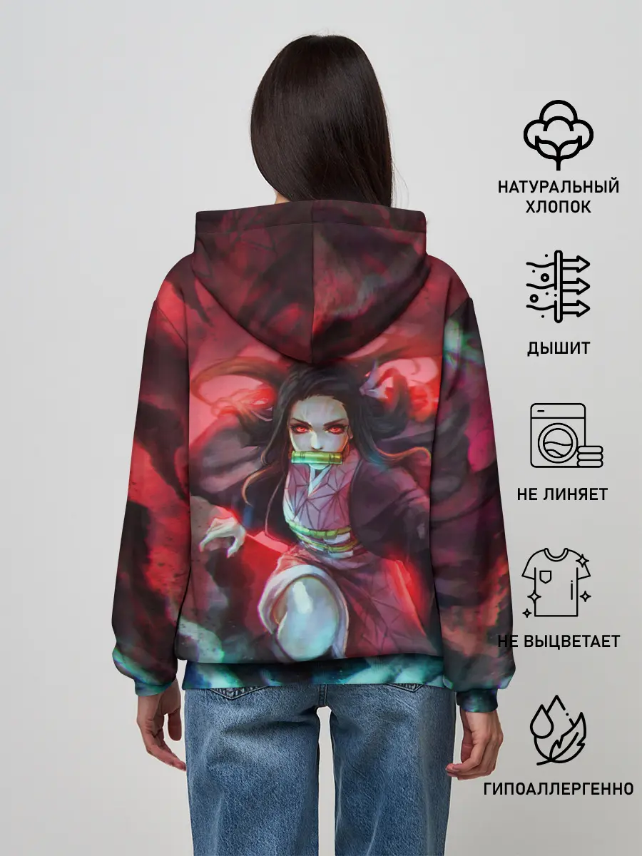 Женское худи / НЕЗУКО КАМАДО