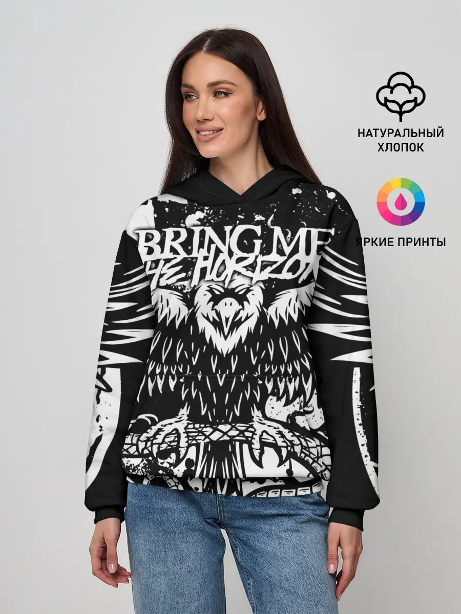 Женское худи / Bring Me the Horizon