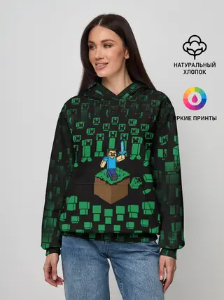 Женское худи / MINECRAFT