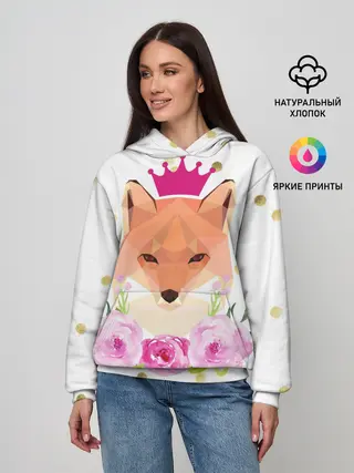 Женское худи / Лиса