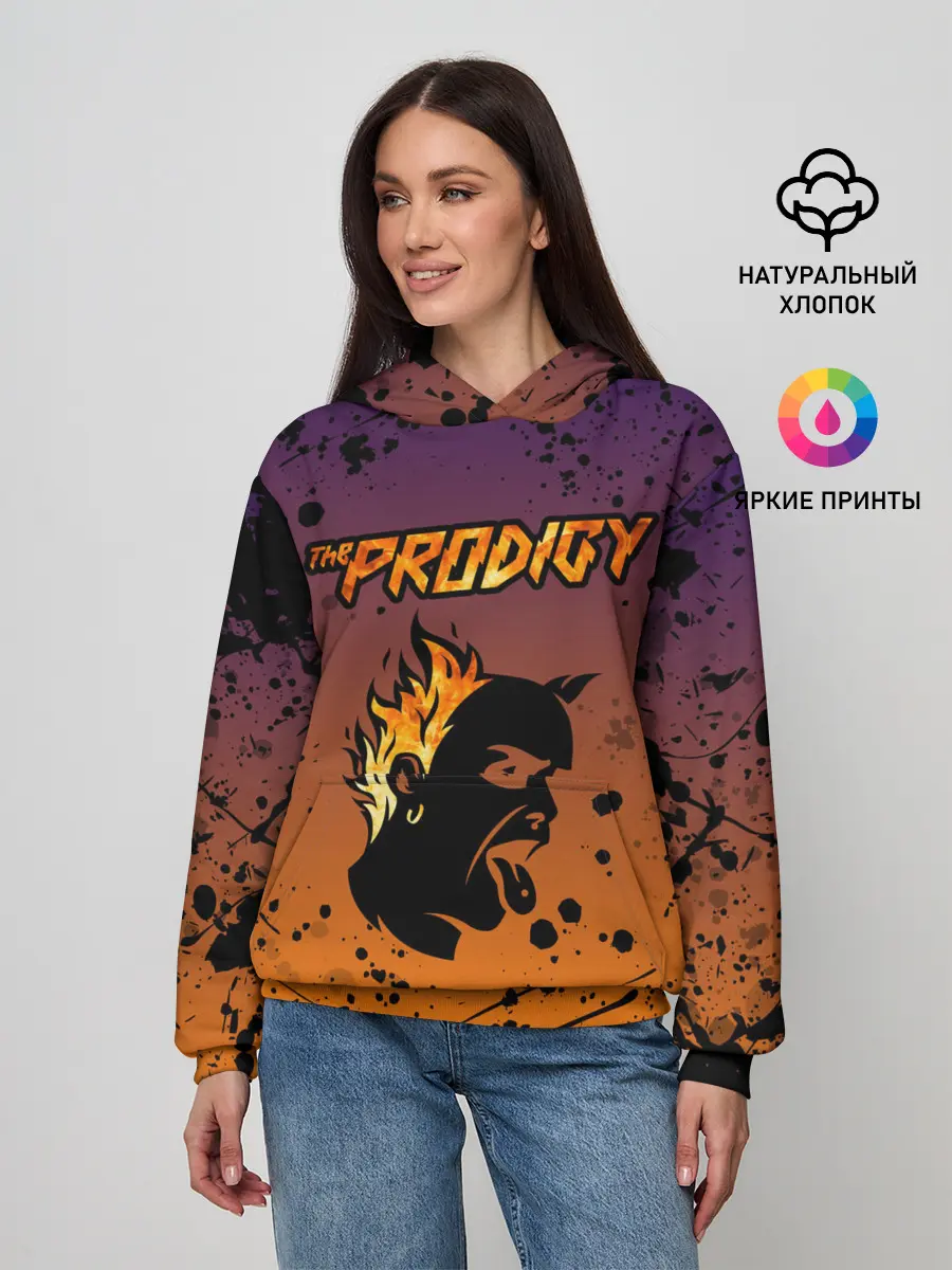 Женское худи / THE PRODIGY | ПРОДИДЖИ
