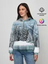 Женское худи / Зимний лес