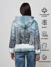 Женское худи / Зимний лес