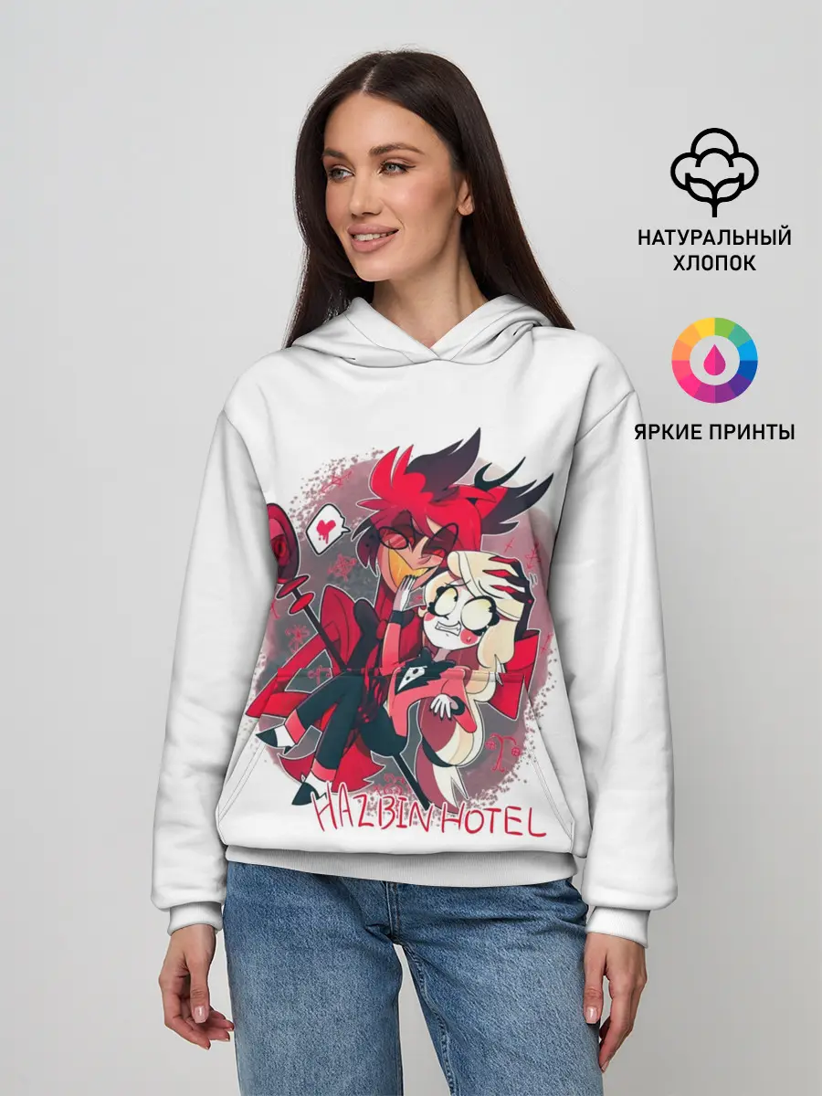 Женское худи / Hazbin Hotel