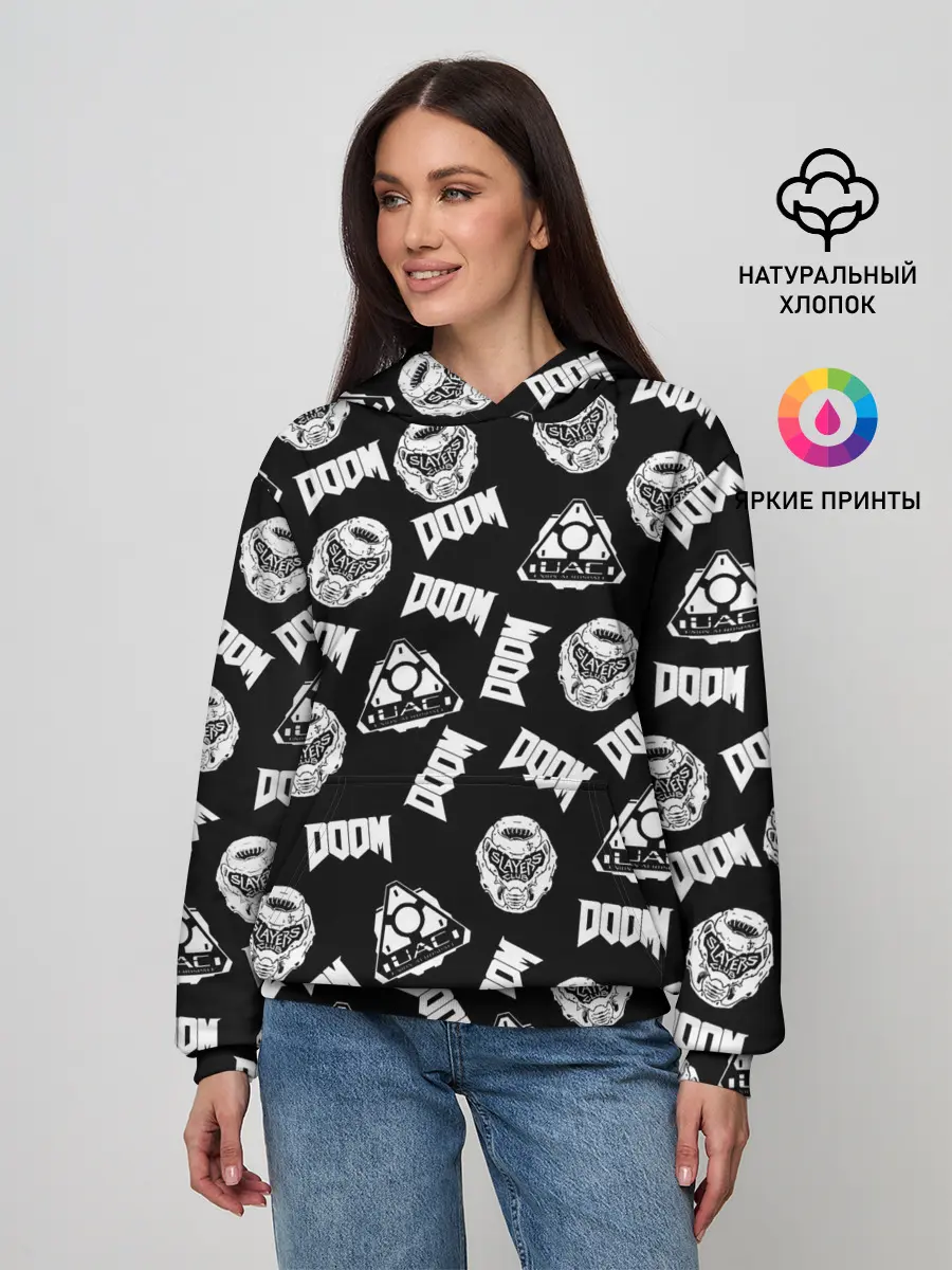 Женское худи / Doom Eternal
