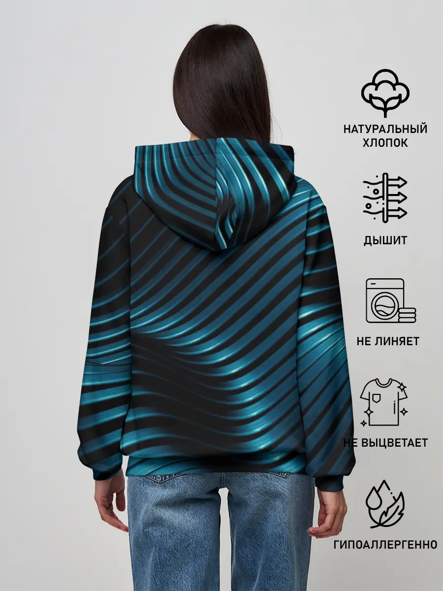 Женское худи / Плавность,