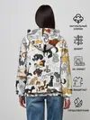 Женское худи / Котоколлаж 03