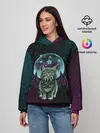 Женское худи / КОТ КТУЛХУ