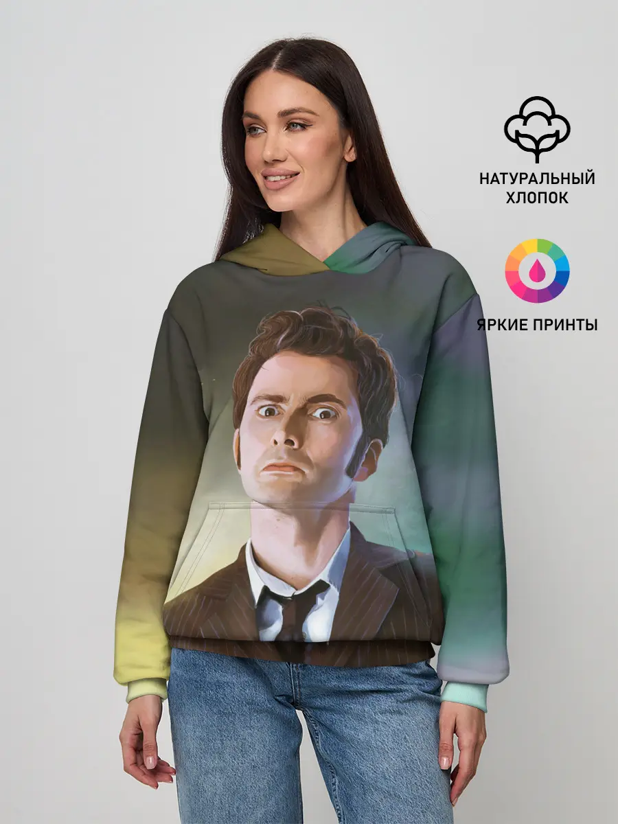 Женское худи / 10 ДОКТОР