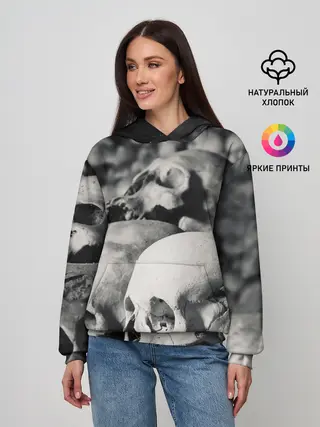 Женское худи / ЧЕРЕПА