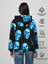 Женское худи / Черепа стиль