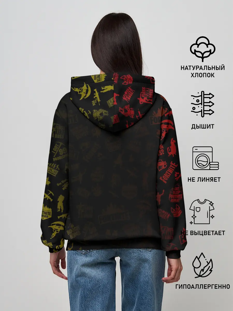 Женское худи / Fortnite Durrr Burger