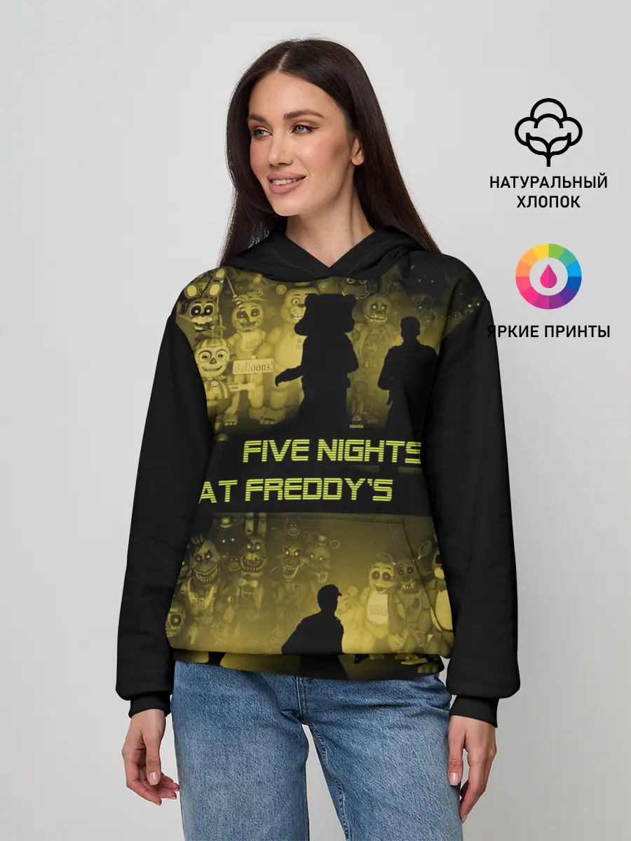 Женское худи / Five Nights at Freddys