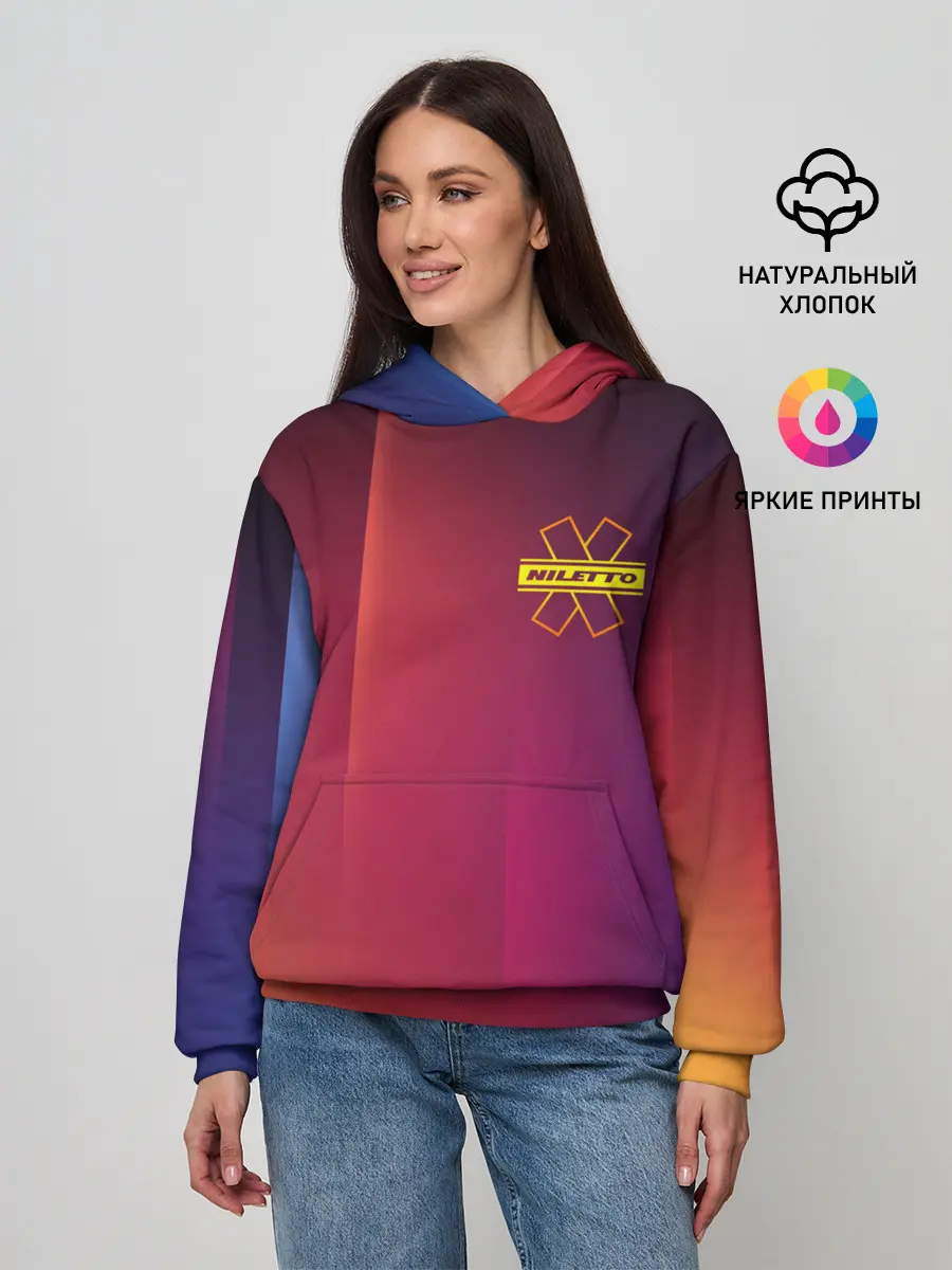 Женское худи / NILETTO LOGO | НИЛЕТТО ЛОГО