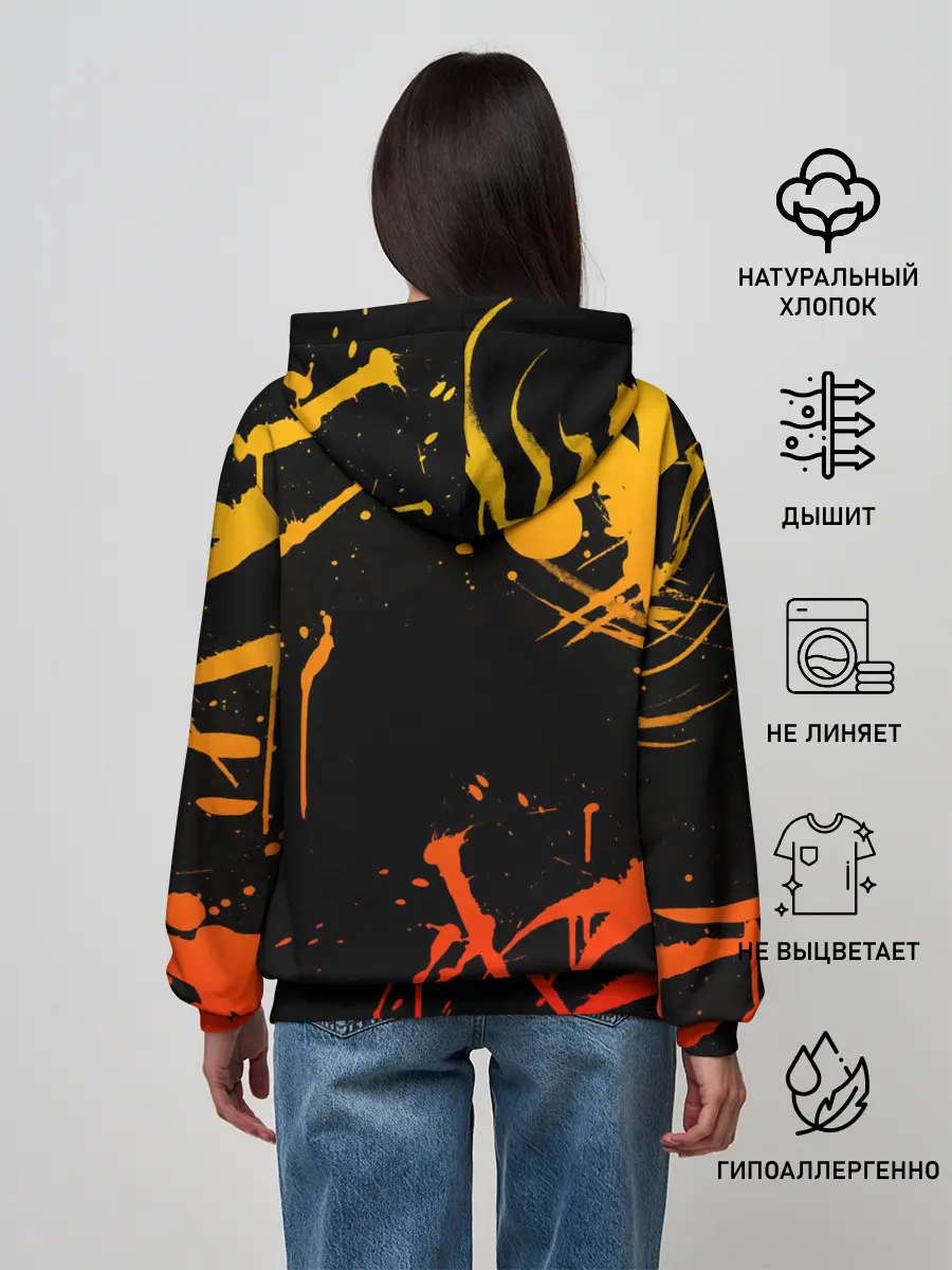 Женское худи / JoJo Bizarre Adventure