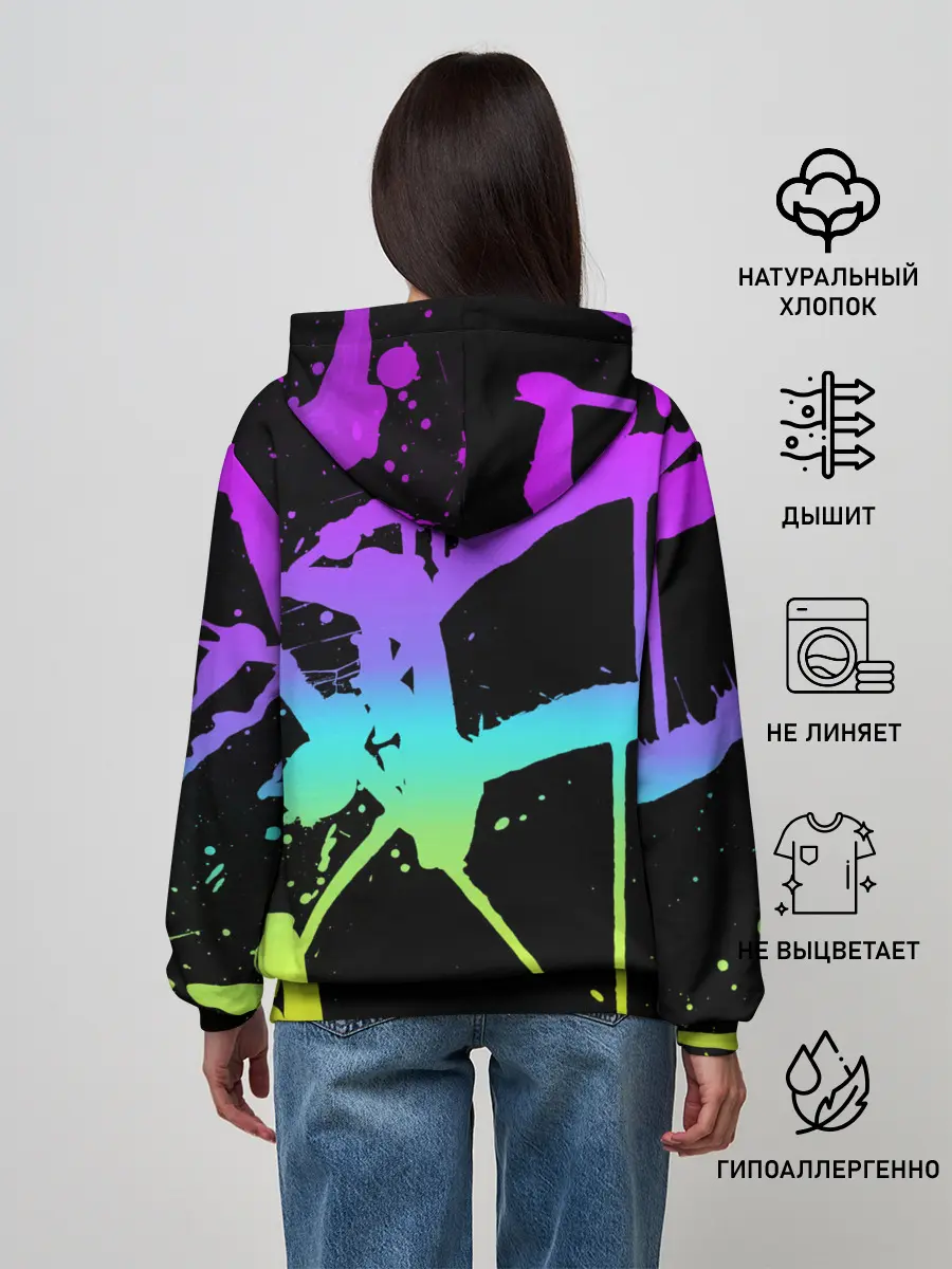 Женское худи / JoJo Bizarre Adventure