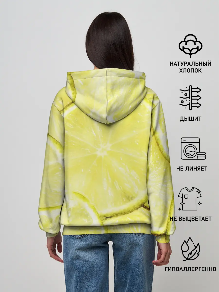 Женское худи / Лайм