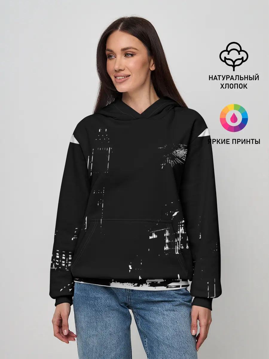 Женское худи / город