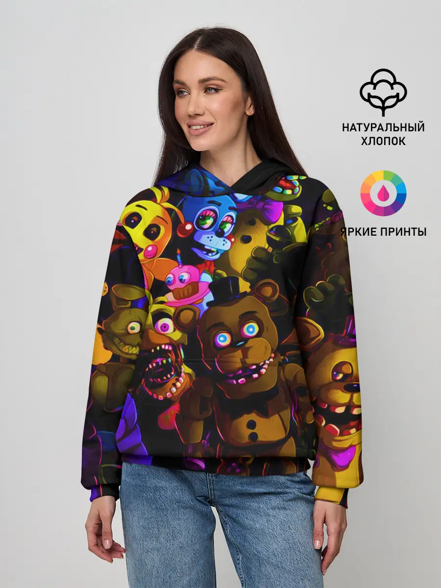 Женское худи / Five Nights At Freddys