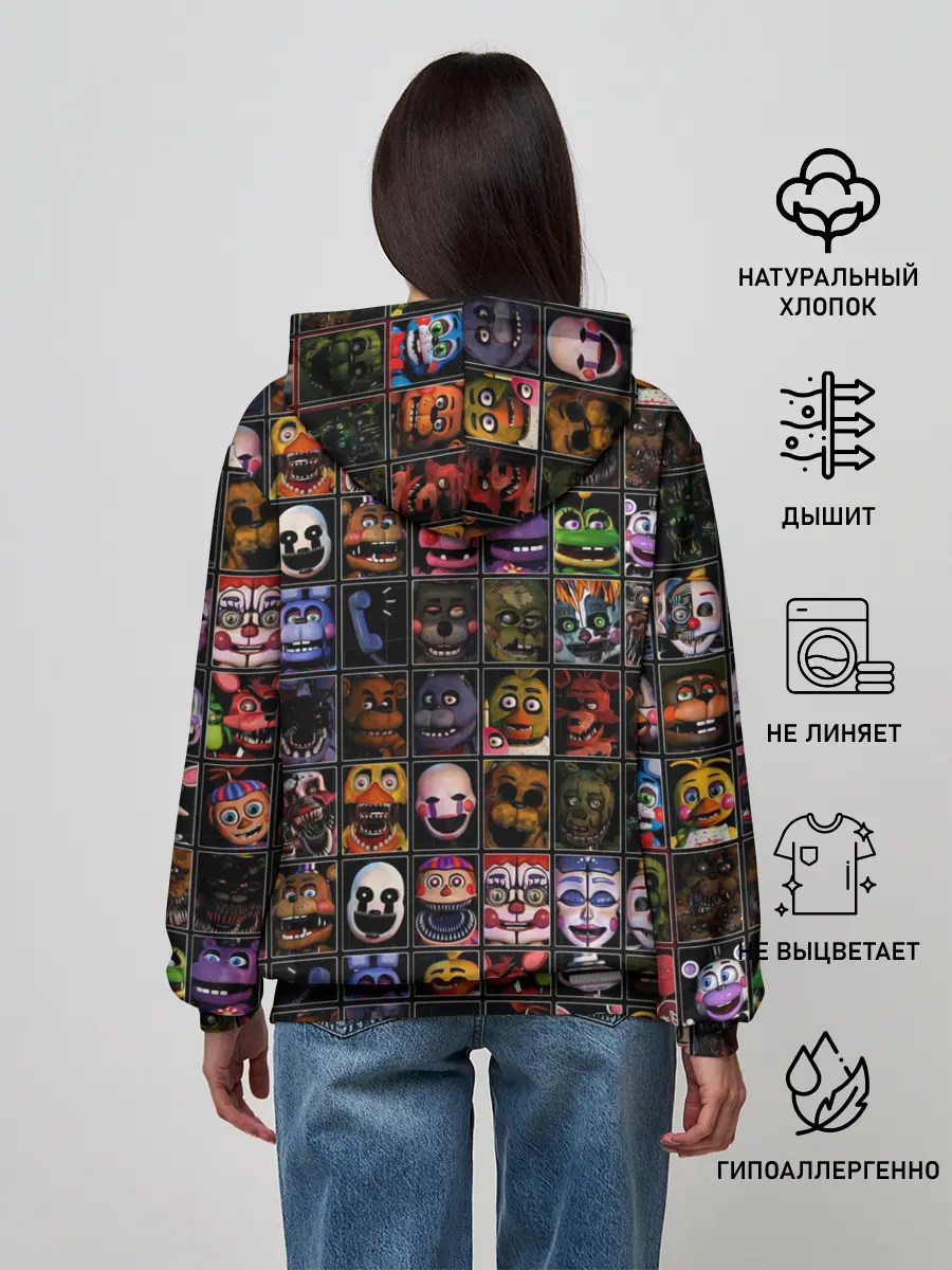 Женское худи / Five Nights At Freddys