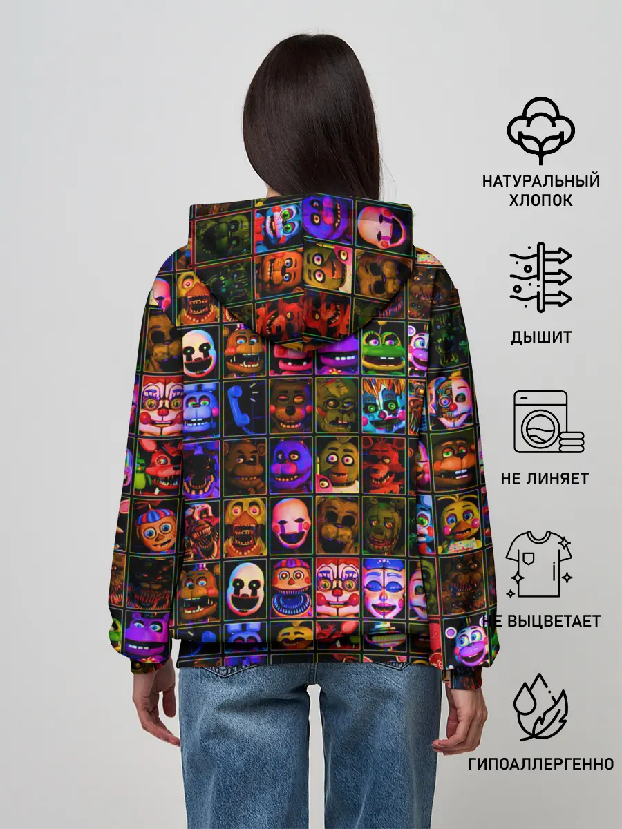 Женское худи / Five Nights At Freddys