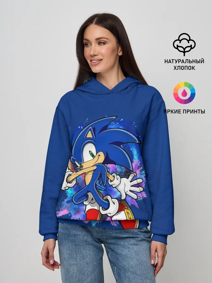 Женское худи / Sonic