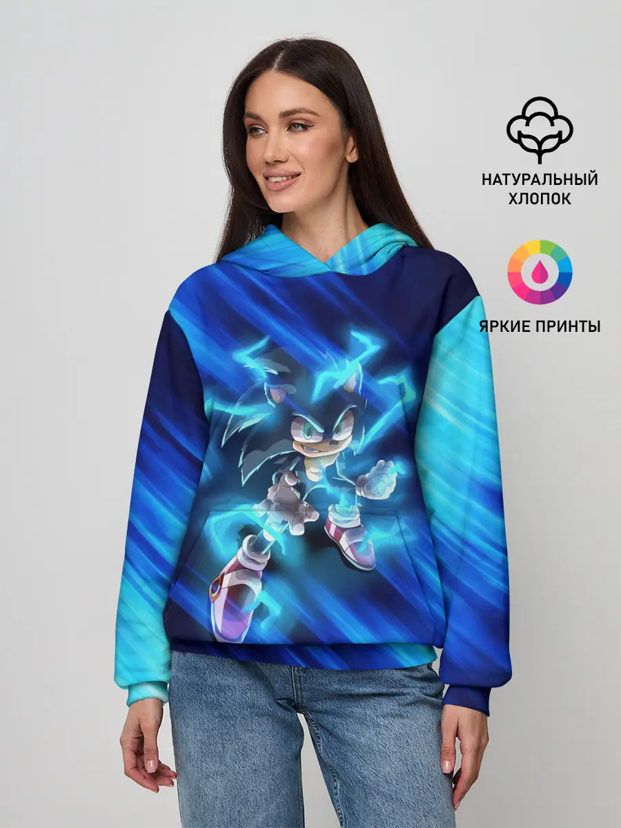 Женское худи / СОНИК