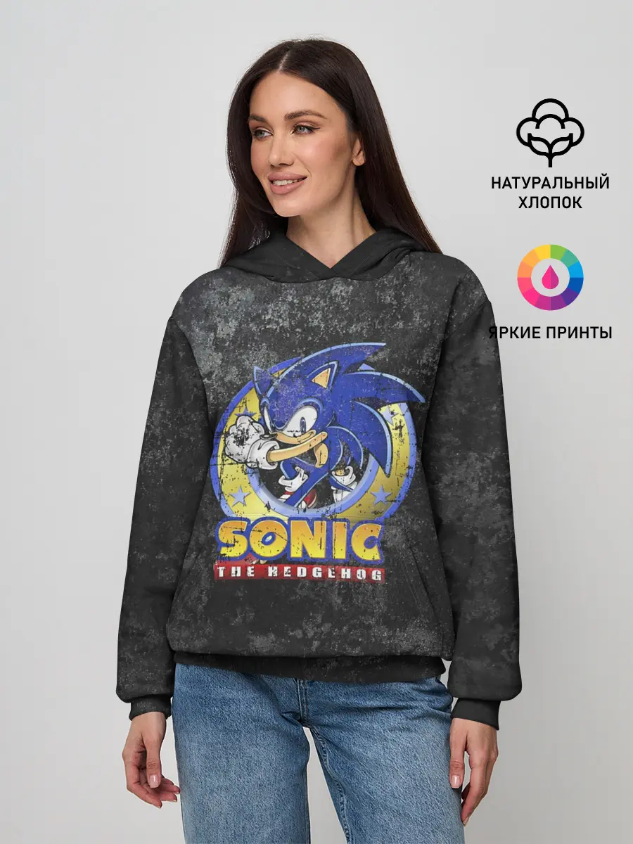 Женское худи / СОНИК