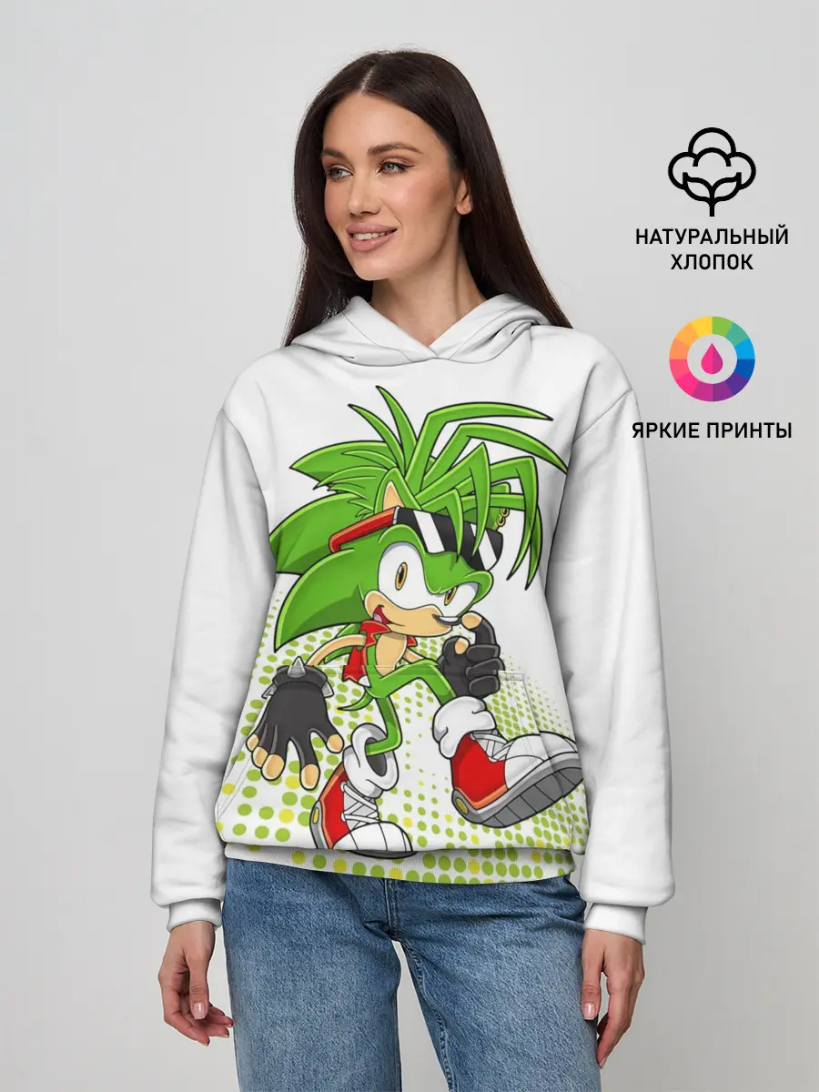 Женское худи / Sonic