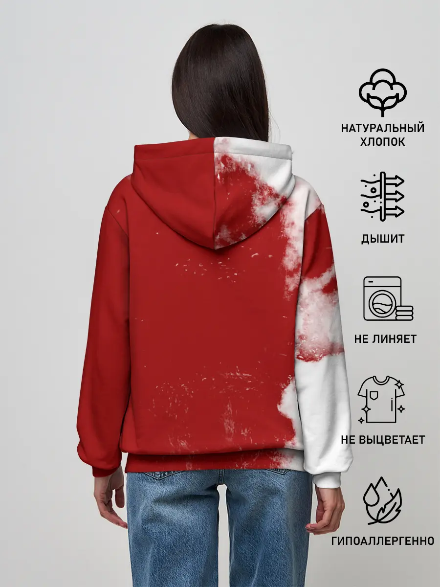 Женское худи / Im on the highway to hell AC/DC