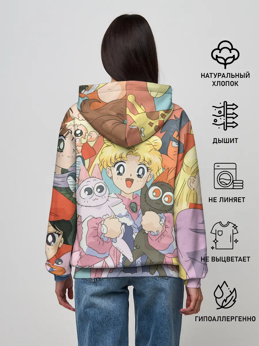 Женское худи / СЕЙЛОР МУН