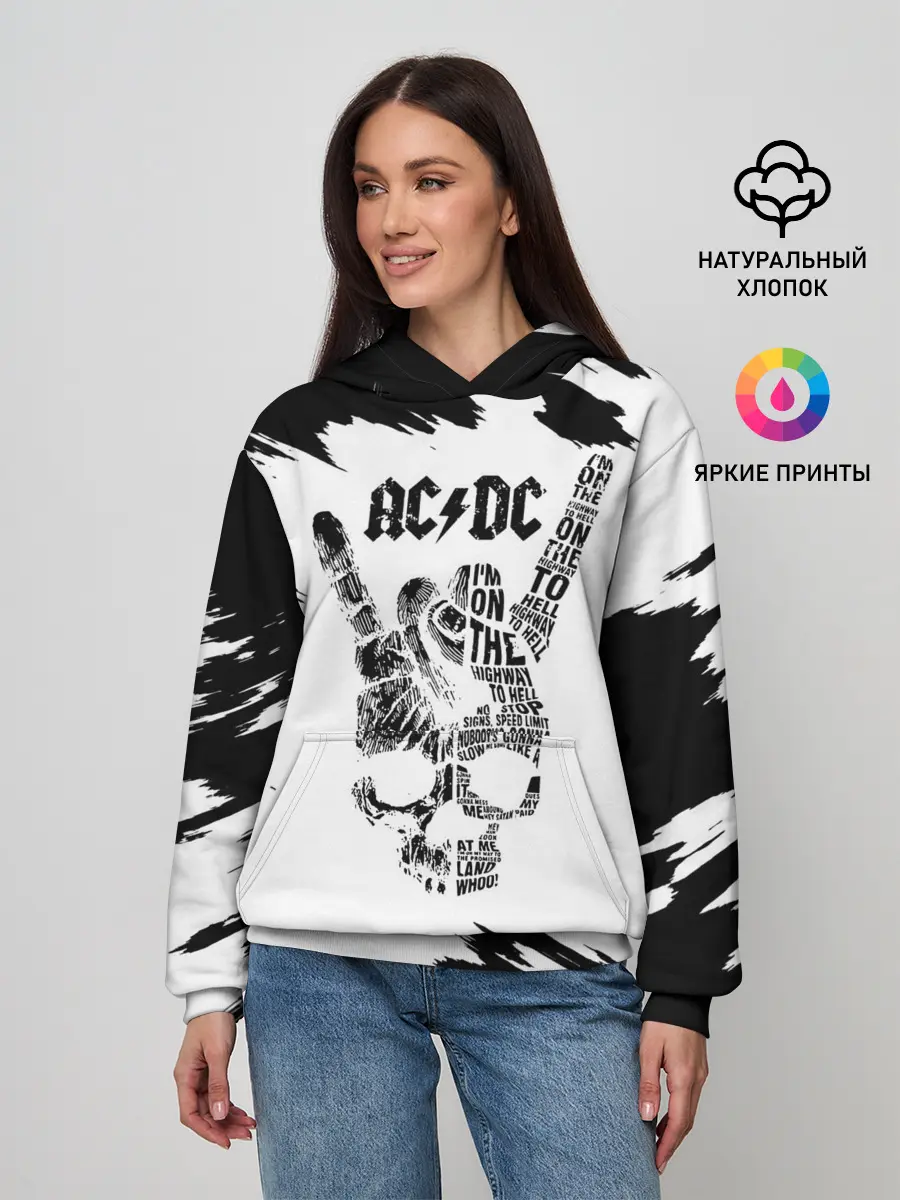 Женское худи / AC/DC