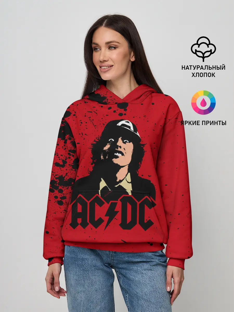 Женское худи / AC/DC