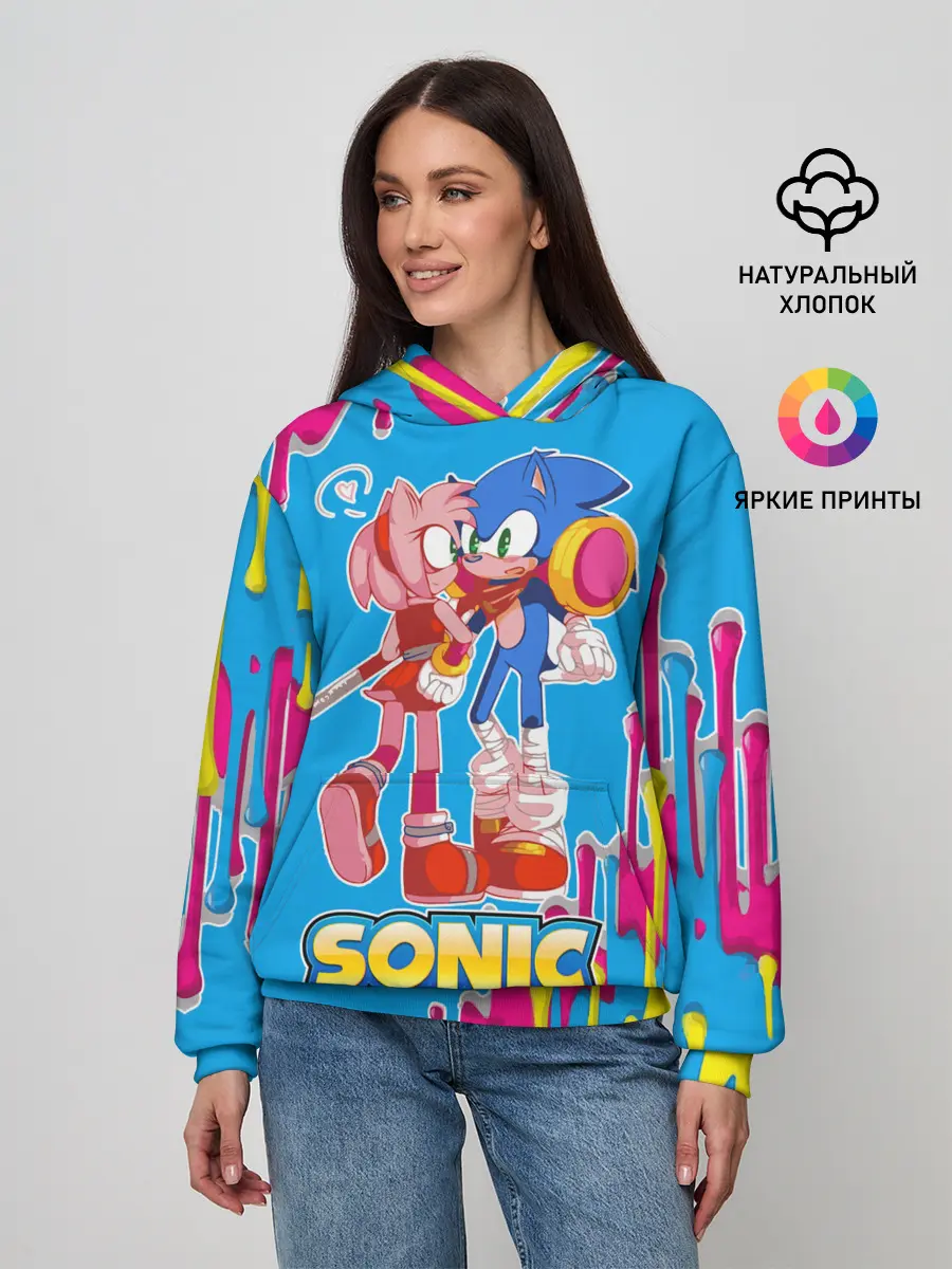 Женское худи / Sonic