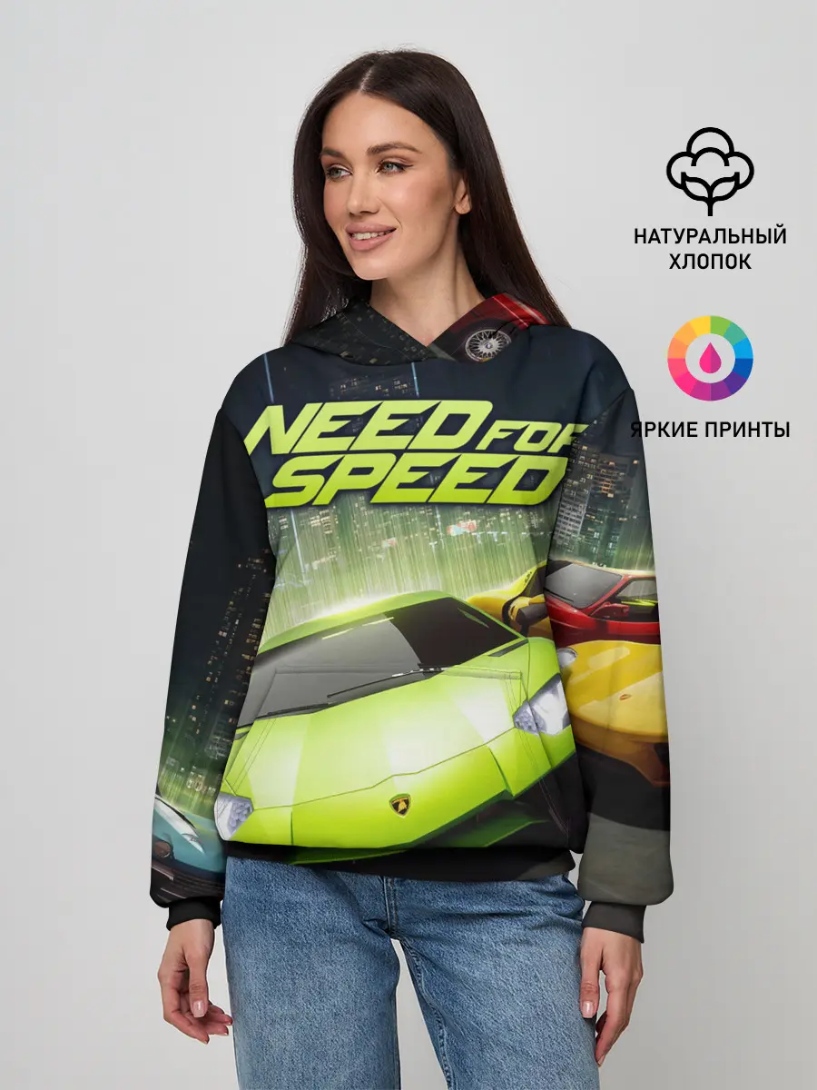 Женское худи / Need for Speed