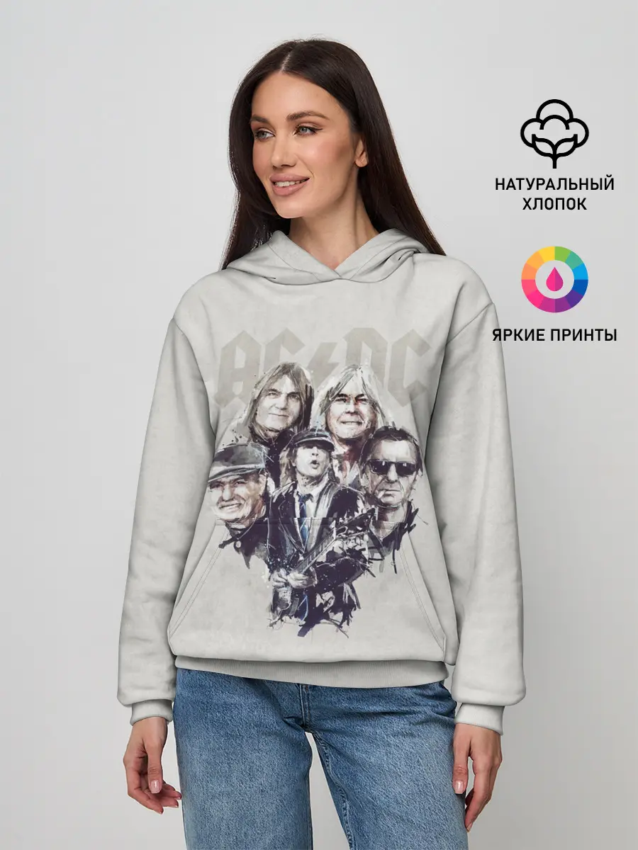 Женское худи / AC/DC