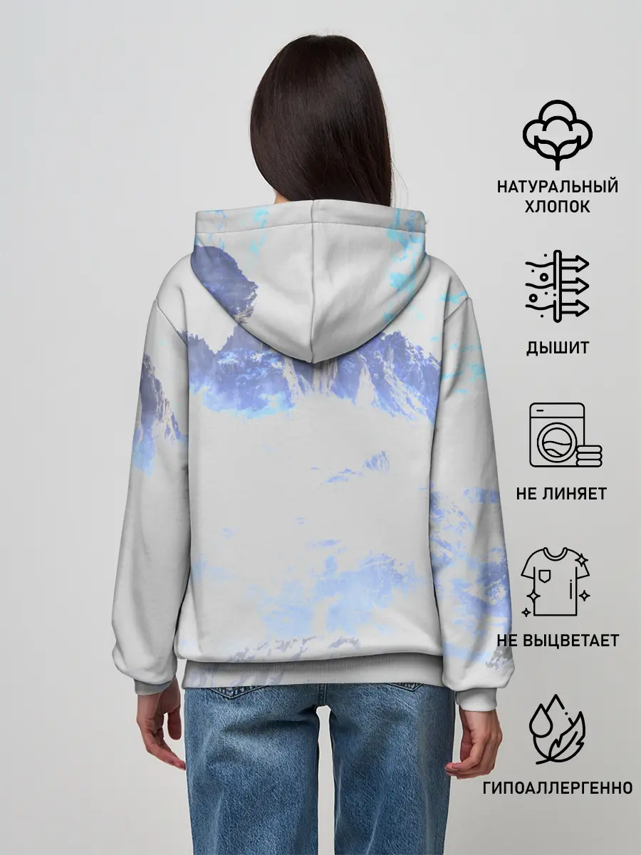 Женское худи / Горы