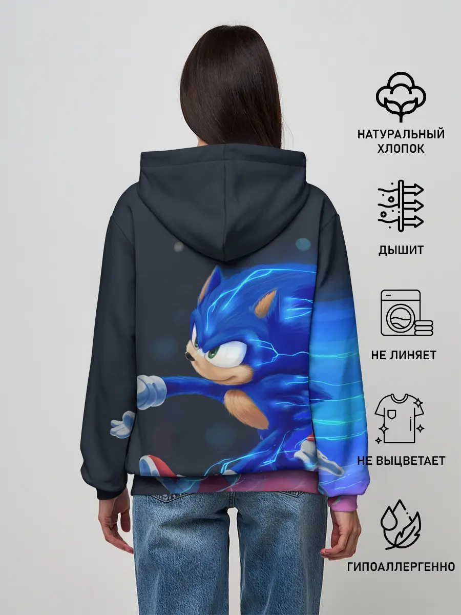 Женское худи / SONIC