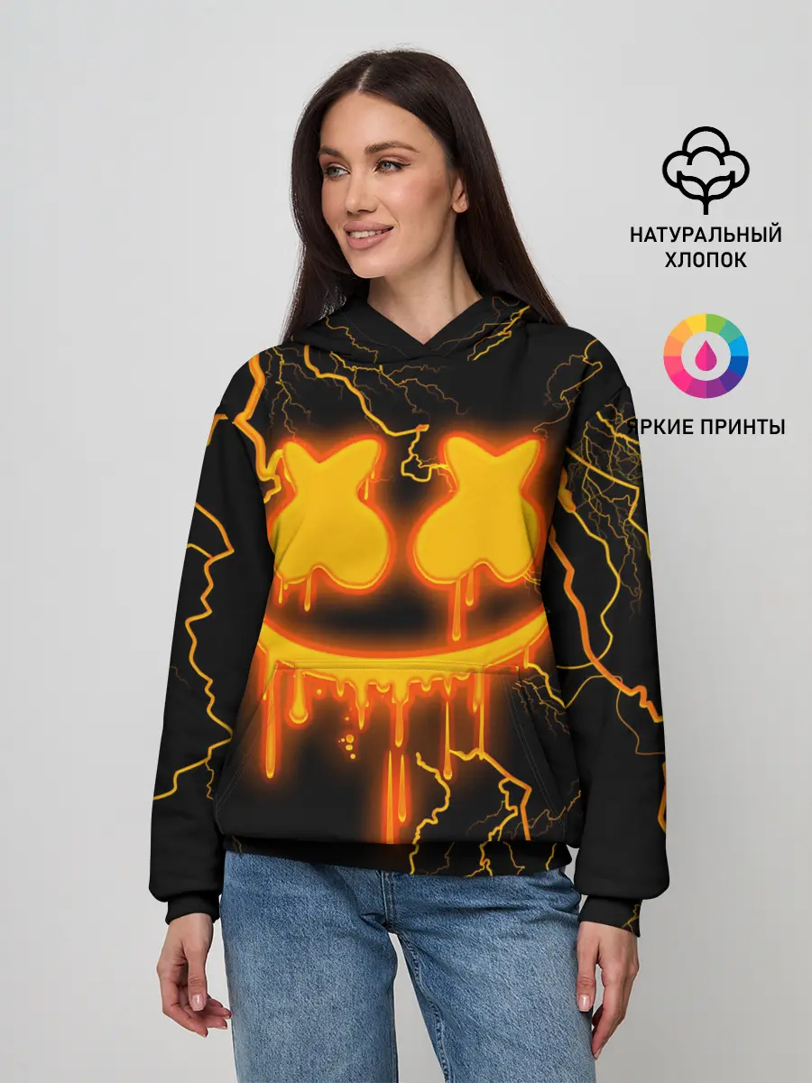 Женское худи / Marshmello