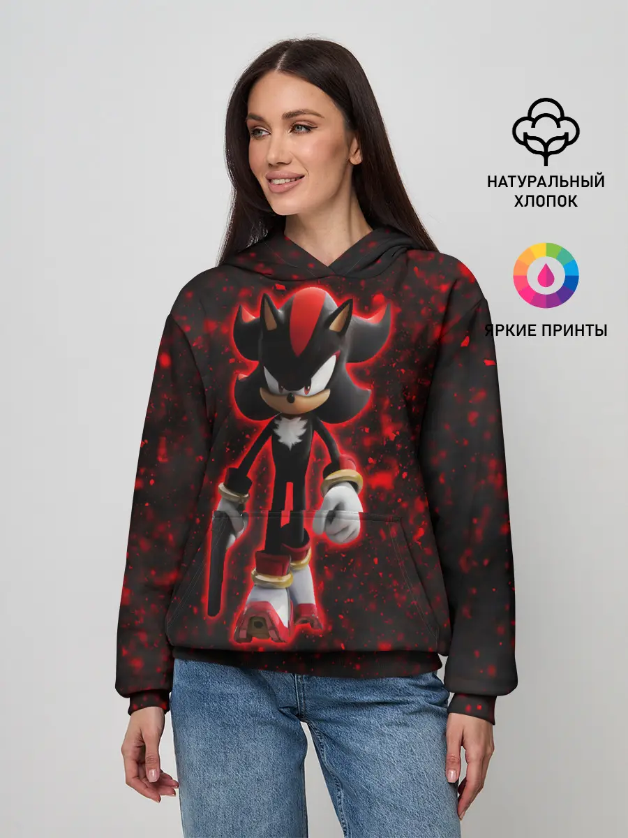 Женское худи / СОНИК.