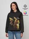 Женское худи / Детектив Пикачу