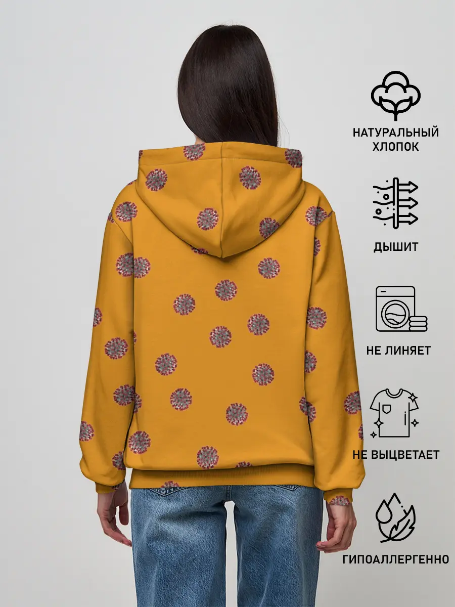 Женское худи / CoronaVirus
