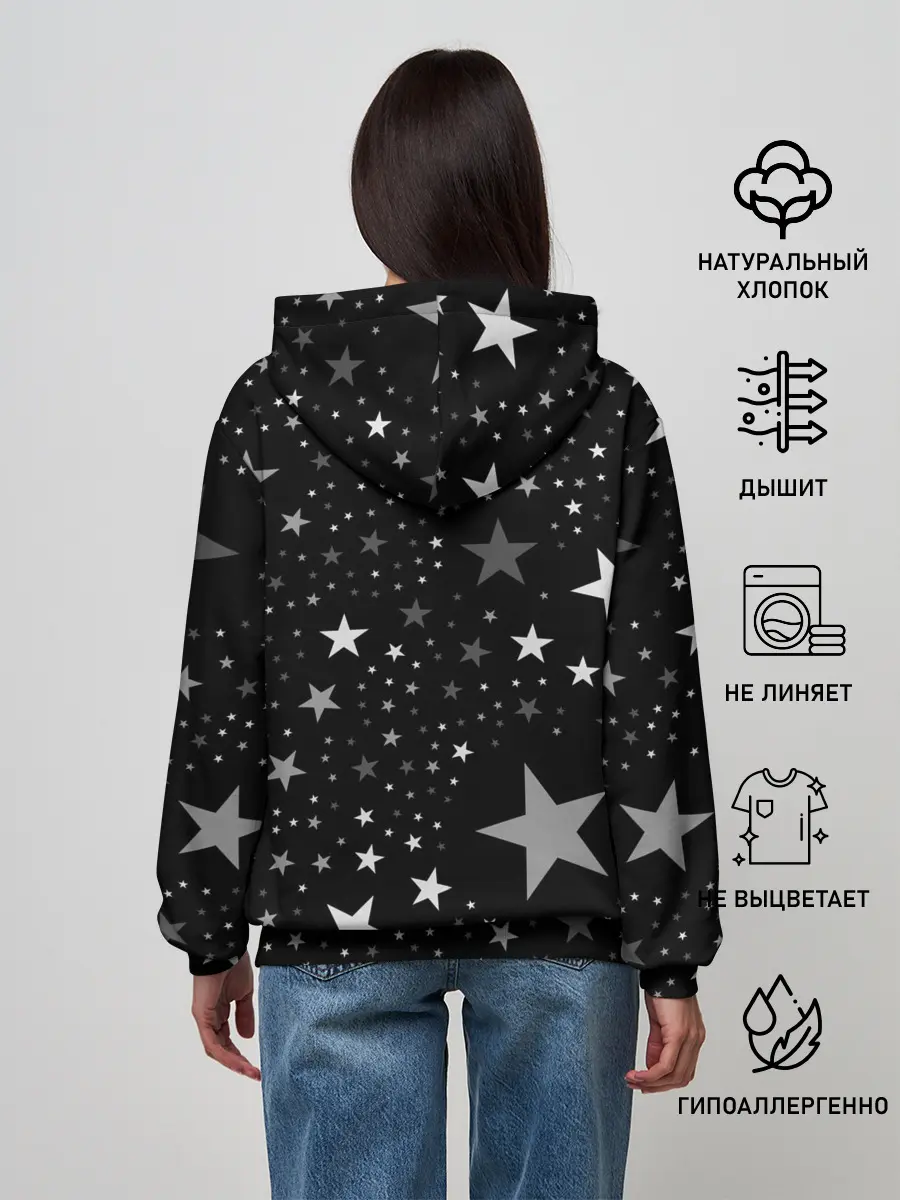 Женское худи / rolling stones star